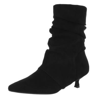 Klassische Stiefeletten für Damen in Schwarz
