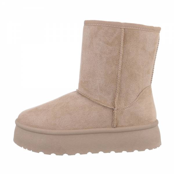 Snowboots for women in light-brown