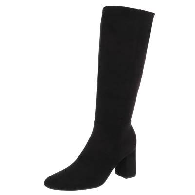 Heeled boots for women in black