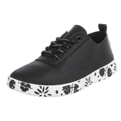 Sneakers Low für Damen in Schwarz und Weiß