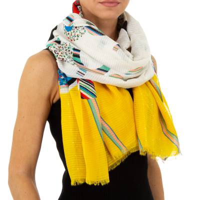 Schal für Damen in Gelb