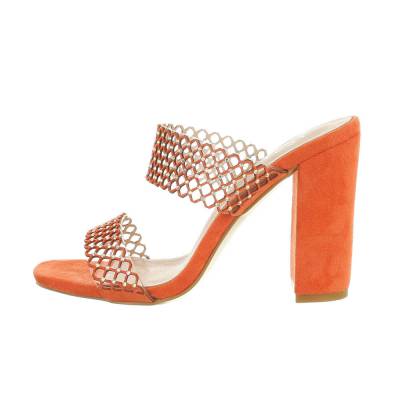 High Heel Sandaletten für Damen in Orange
