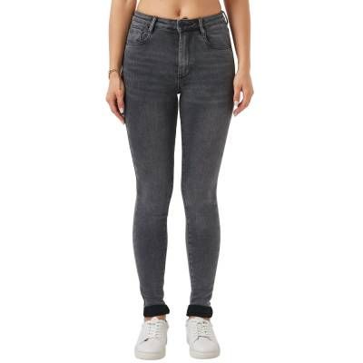 Skinny Jeans für Damen in Dunkelgrau
