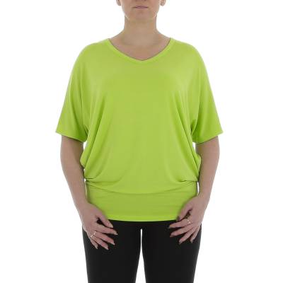 T-shirt for women in neon-green