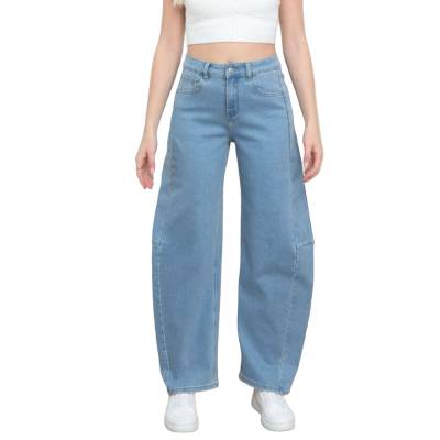 Relaxed Fit Jeans für Damen in Blau