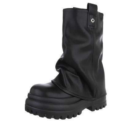 Western- & Bikerboots für Damen in Schwarz