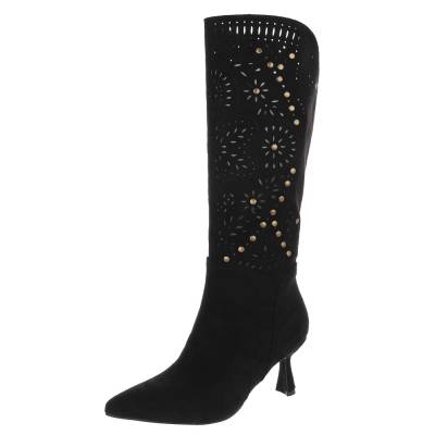 Sommerstiefel für Damen in Schwarz