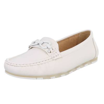 Loafers for women in white
