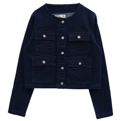 Jeansjacke für Damen in Dunkelblau