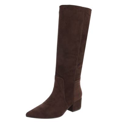 Classic boots for women in brown