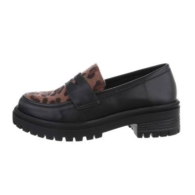 Loafers for women in black and brown