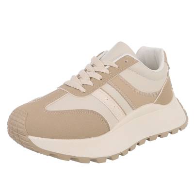 Sneakers Low für Damen in Hellbraun
