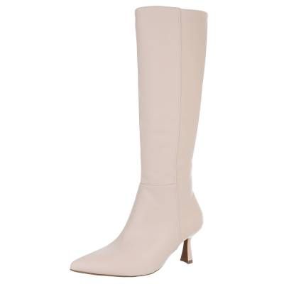 Klassische Stiefel für Damen in Beige