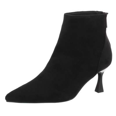 High-Heel Stiefeletten für Damen in Schwarz