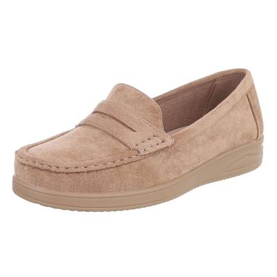 Loafers for women in light-brown
