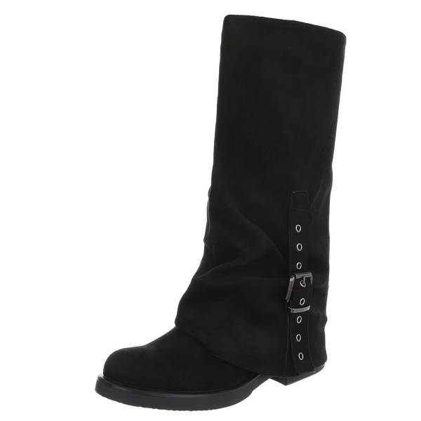 Western- & Bikerstiefel für Damen in Schwarz