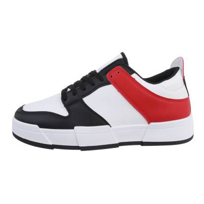 Sneakers für Herren in Weiß und Rot