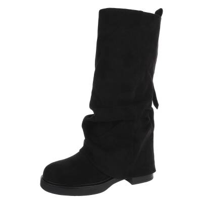 Cowboy & biker boots for women in black