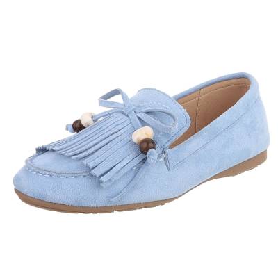 Slipper für Damen in Hellblau