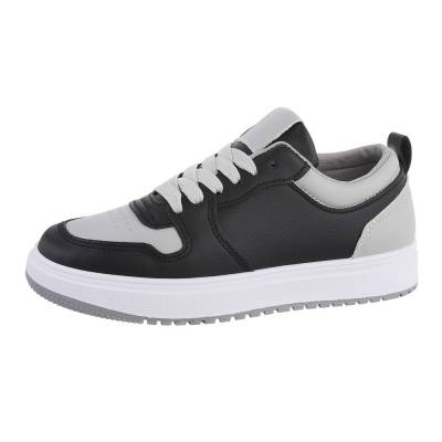 Sneakers Low für Damen in Schwarz und Grau