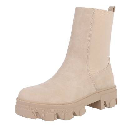 Western- & Bikerboots für Damen in Beige
