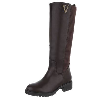 Classic boots for women in brown