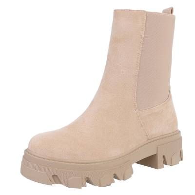Western- & Bikerboots für Damen in Beige