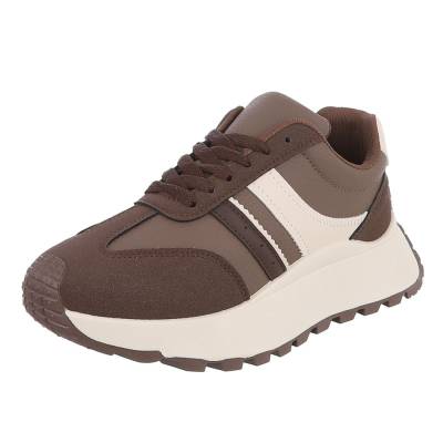 Sneakers Low für Damen in Braun