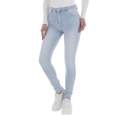 Skinny Jeans für Damen in Hellblau