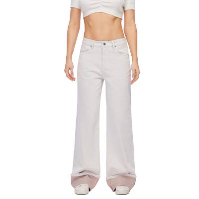 Relaxed Fit Jeans für Damen in Hellrosa