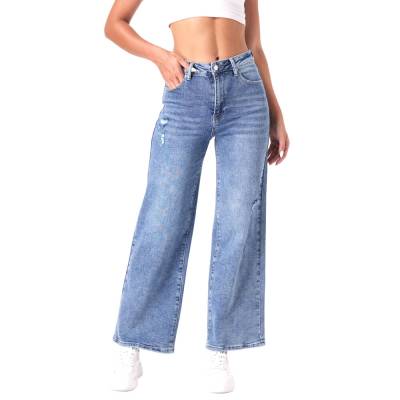 Relaxed Fit Jeans für Damen in Blau