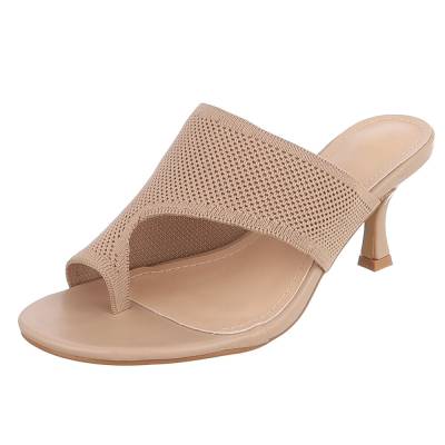 Zehentrenner for women in light-brown