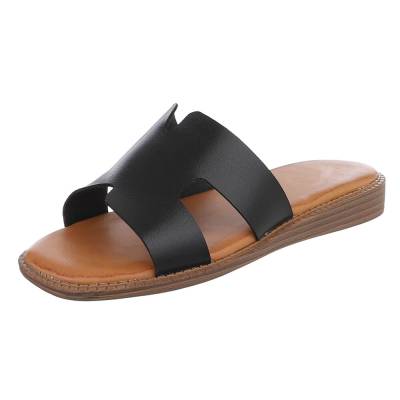 Mules for women in black