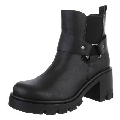 Western- & Bikerboots für Damen in Schwarz