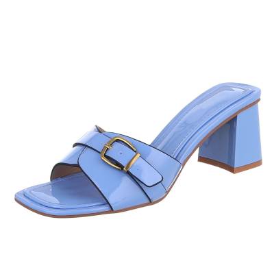 Pantoletten für Damen in Blau