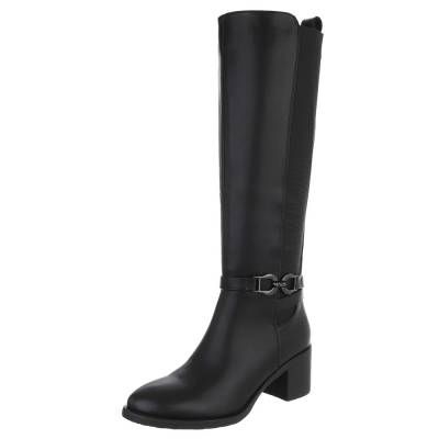 Klassische Stiefel für Damen in Schwarz