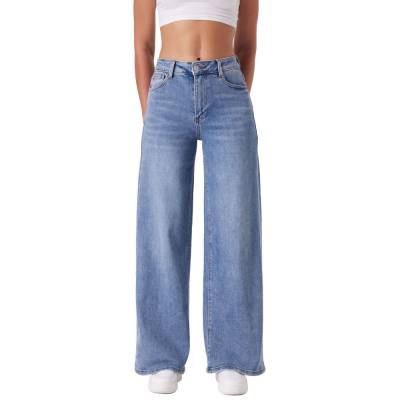 Relaxed Fit Jeans für Damen in Blau