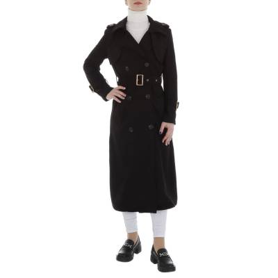 Trench coat for women in black