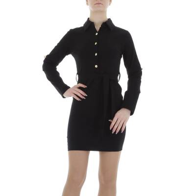 Stretch dress for women in black