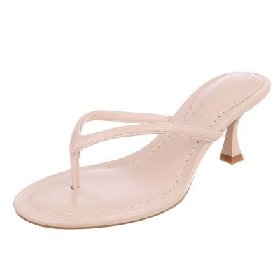 Zehentrenner for women in beige