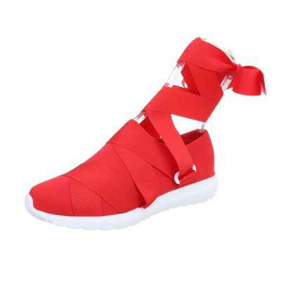 Sneakers low für Damen in Rot