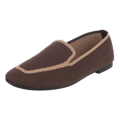 Loafers for women in brown