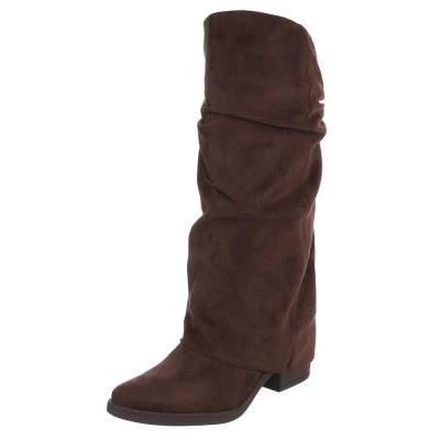 Cowboy & biker boots for women in brown
