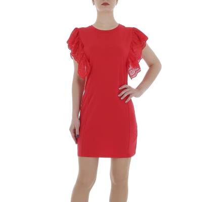 Stretch dress for women in red