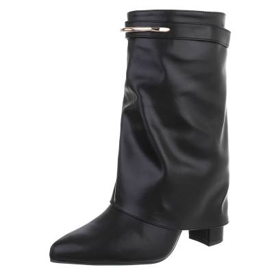 Heeled boots for women in black