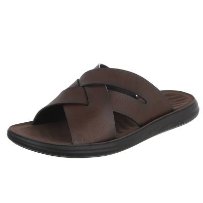 Sandals for men in brown