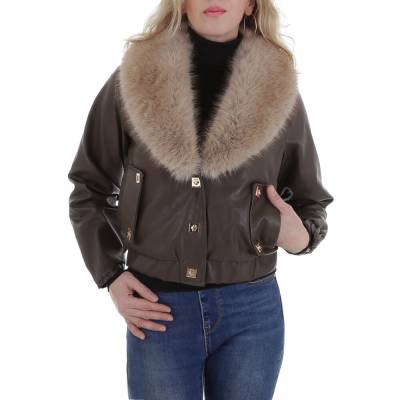 Übergangsjacke für Damen in Braun und Beige