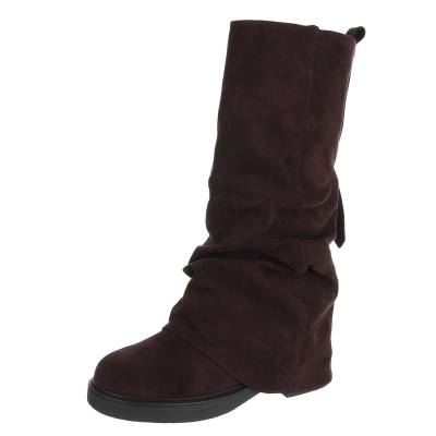Cowboy & biker boots for women in brown