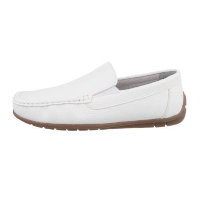Loafers for men in white