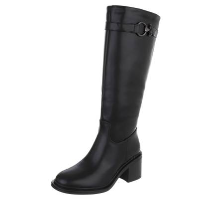 Klassische Stiefel für Damen in Schwarz